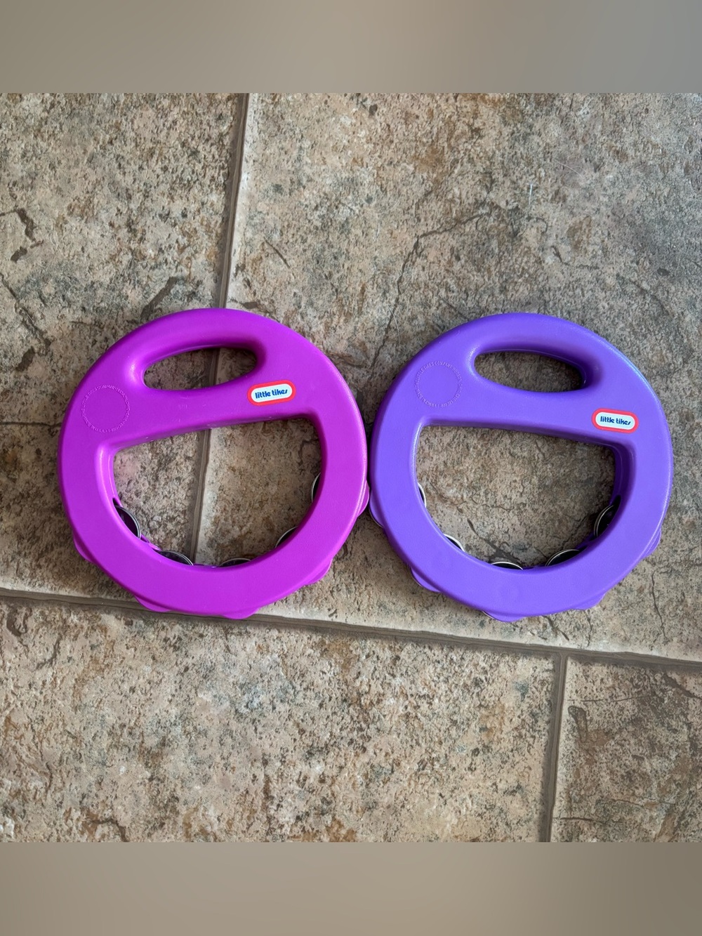 Little Tikes *Bundle of 2* Vintage 90s Tambourines